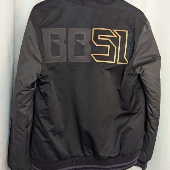 NIKE NFL BB51 BILL BOWERMAN Mens Large Bomber Jacket Reversible Sample Rare - Picture 10 of 11